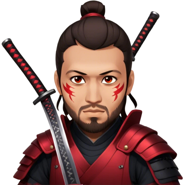 Fierce Samurai emoji