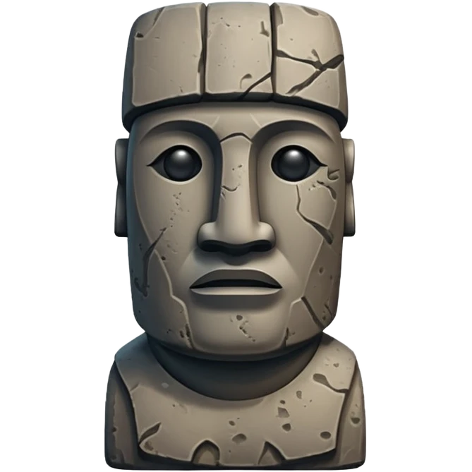 Moai  emoji
