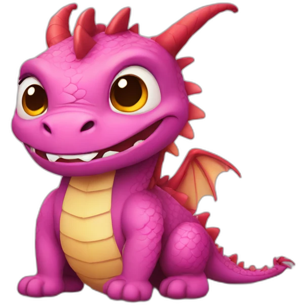 dragon cute cinema emoji