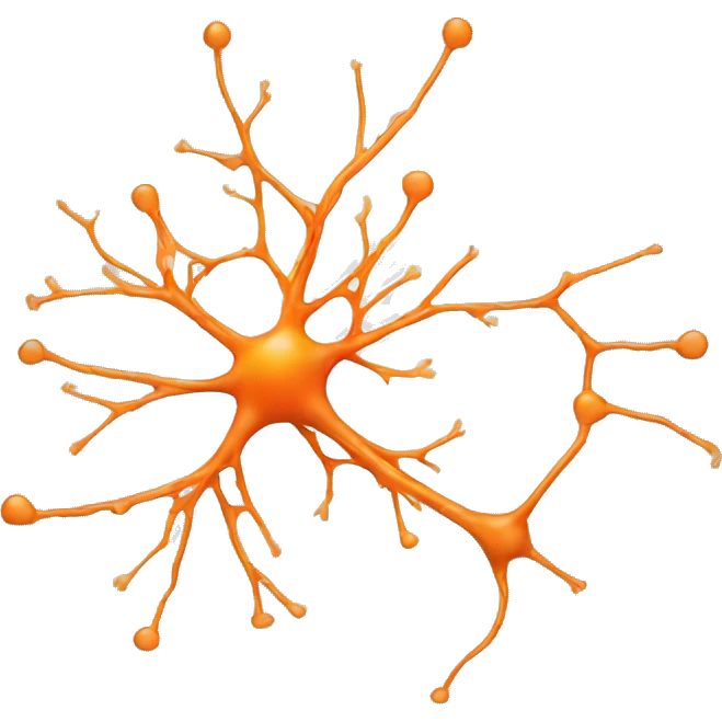  a Neuron like an orange emoji