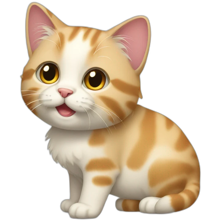 bobtail cat emoji