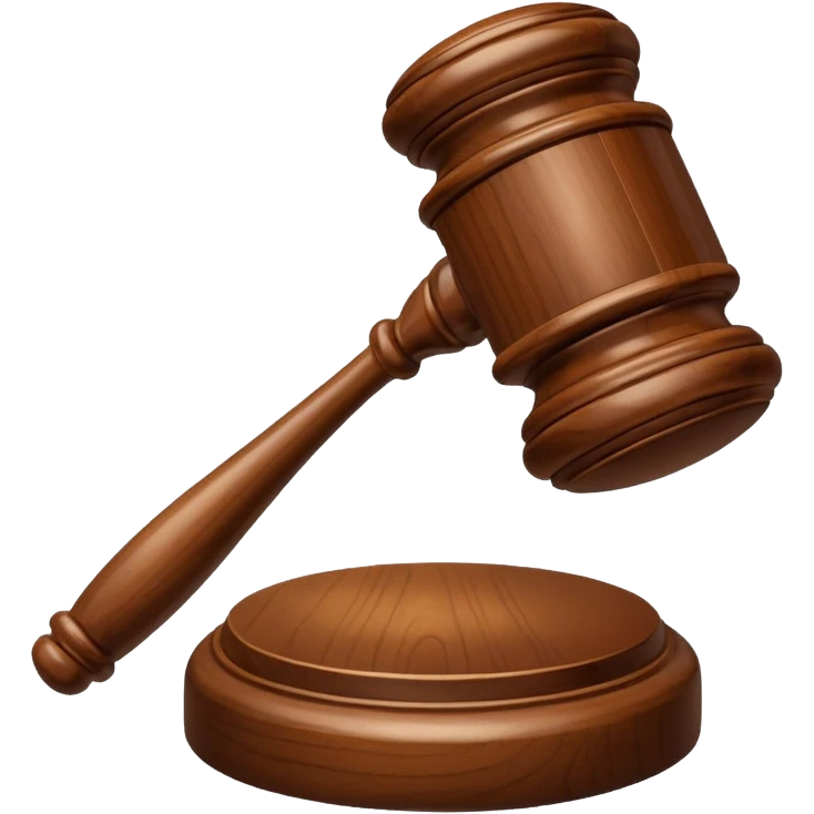 judges gavel emoji