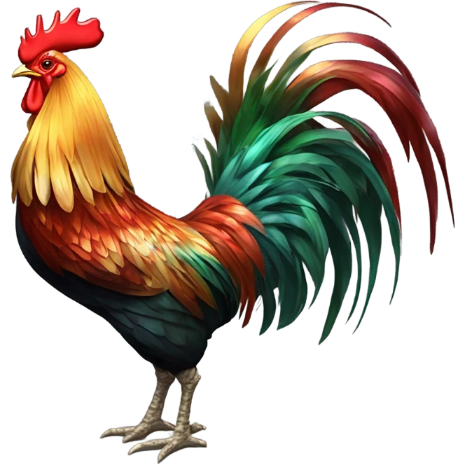Big rooster emoji