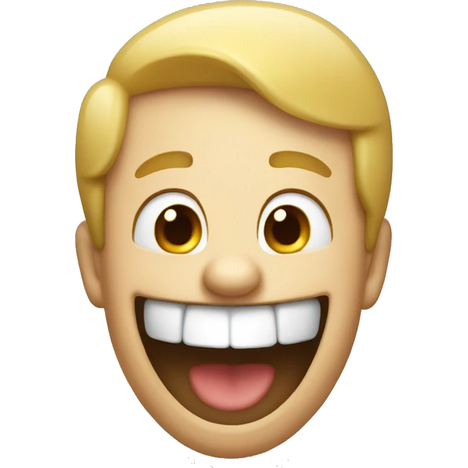 Donald trunk laughing  emoji
