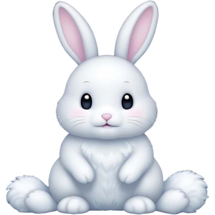 🐰🌙✨ Night glow bunny emoji