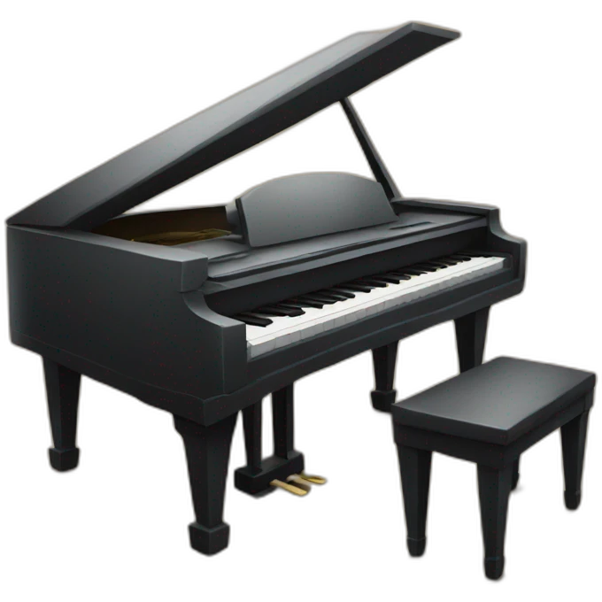 Devil piano emoji