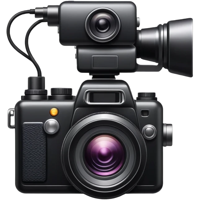 camera with flash emoji