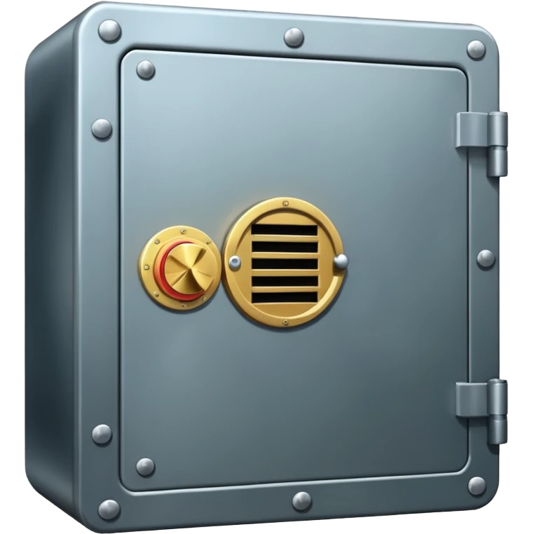 Bank vault  emoji