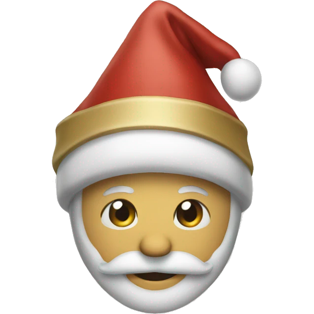 Santa clause hat emoji
