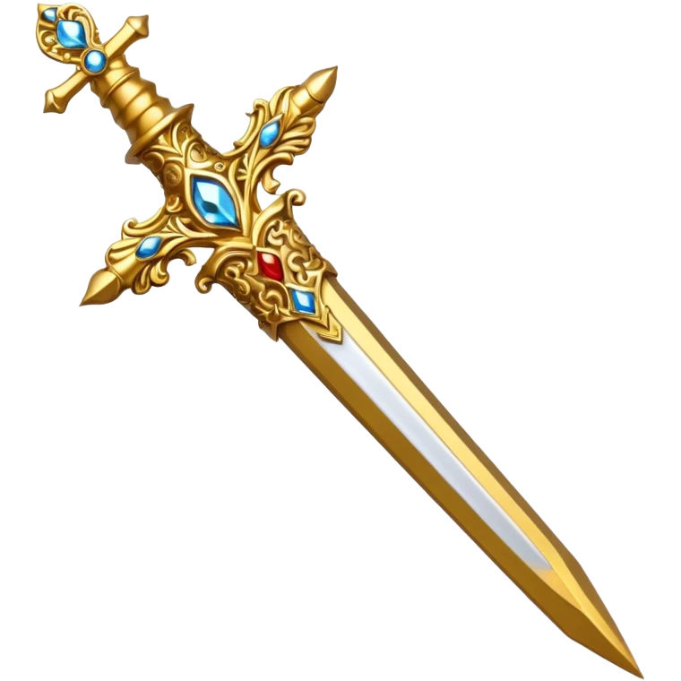 Holy gold dagger of Jesus Christ emoji