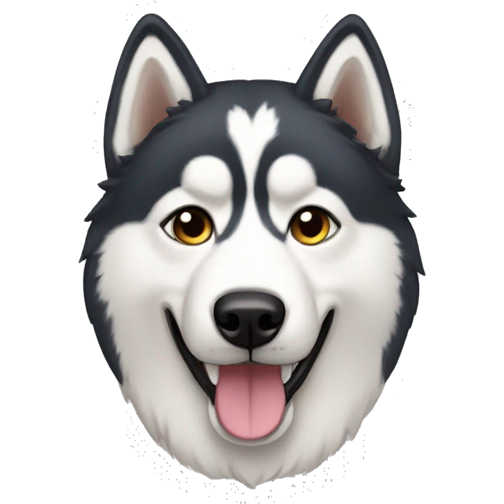 perro husky  emoji