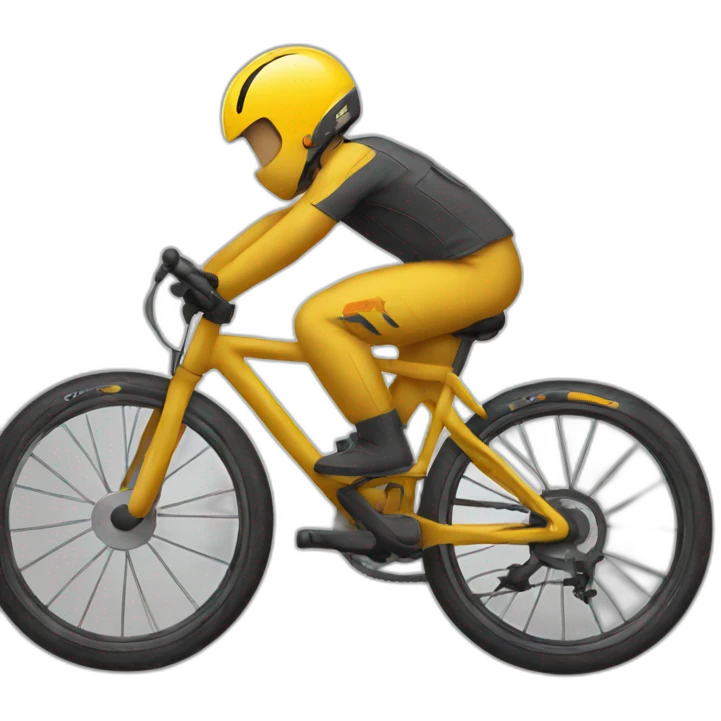 Bike scratch emoji