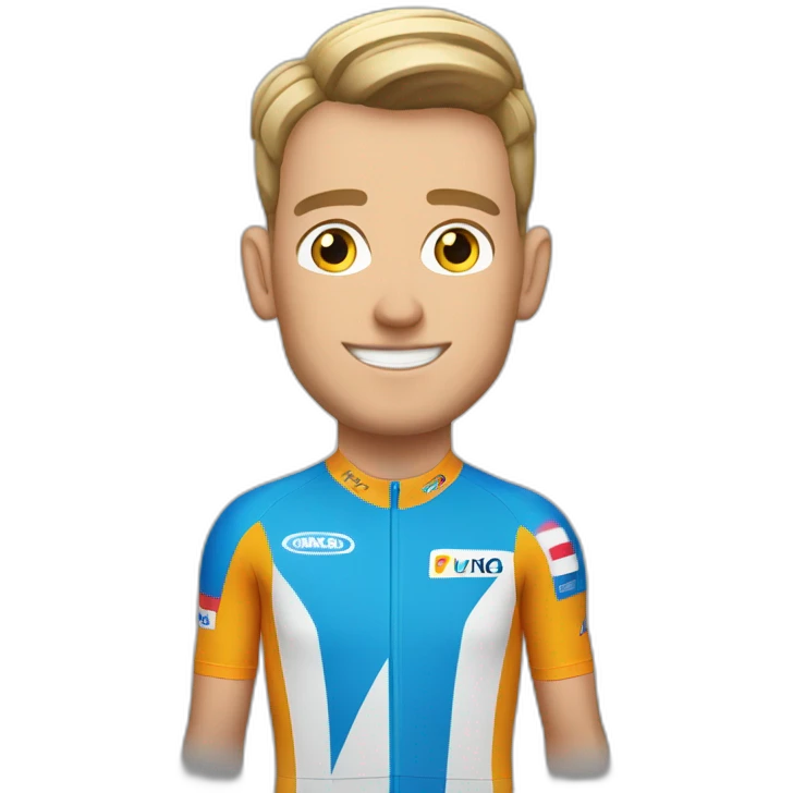 Mathieu van der poel vélo emoji