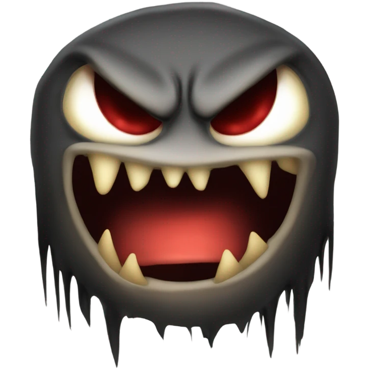 Evil emoji