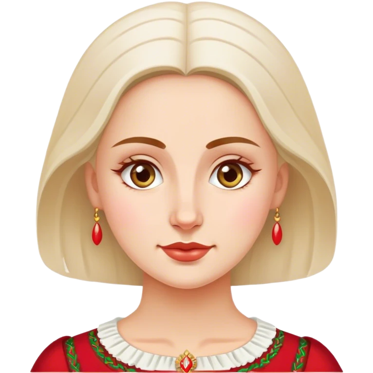 traditional polish european woman emoji