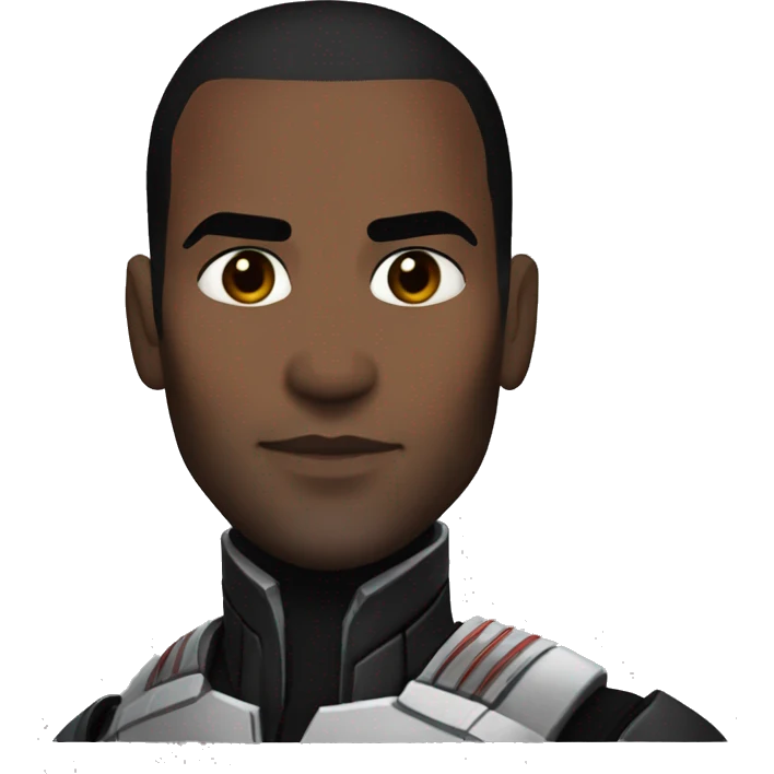 Male Commander Shepard from Mass effect emoji