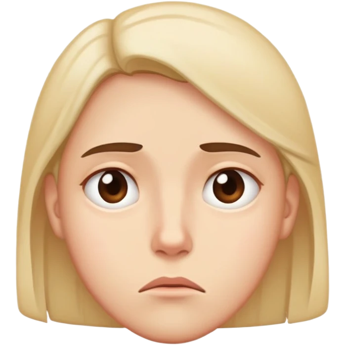 Side eye and tired face with a sigh emoji