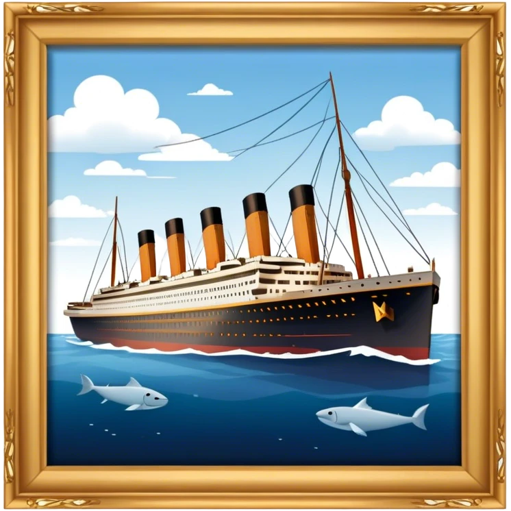 titanic emoji