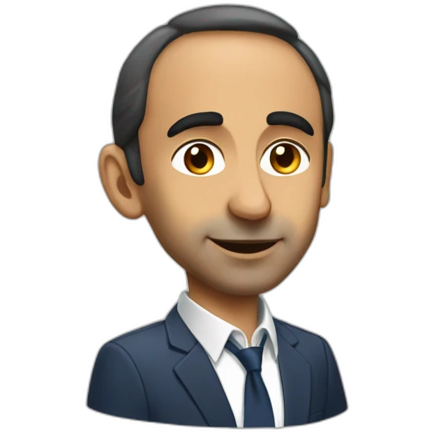 Eric Zemmour playing basketball emoji