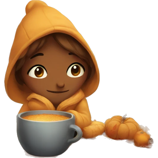 Cozy autumn day  emoji