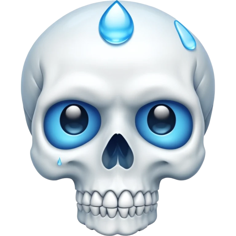 💀 and 😭 mixed emoji