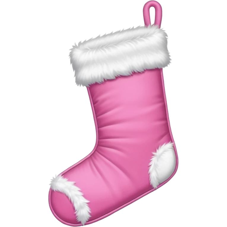 Pink cristmas emoji