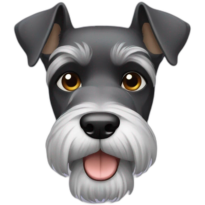 schnauzer emoji