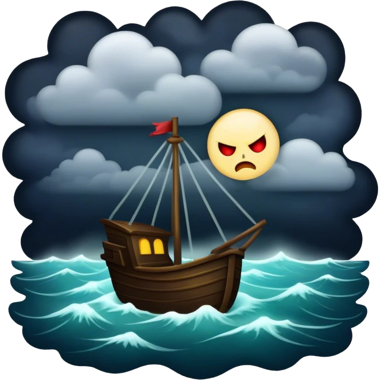Dark and Stormy night emoji