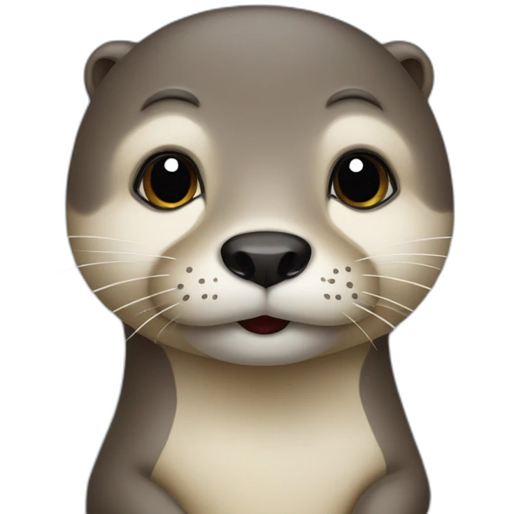 loutre qui fume emoji
