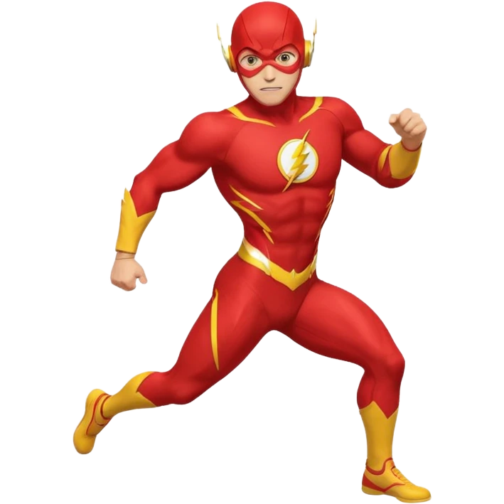 Flash man running  emoji