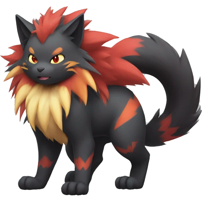 Torracat-Zoroark full body emoji