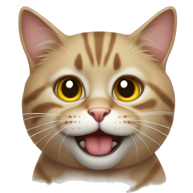 Zany Face cat emoji