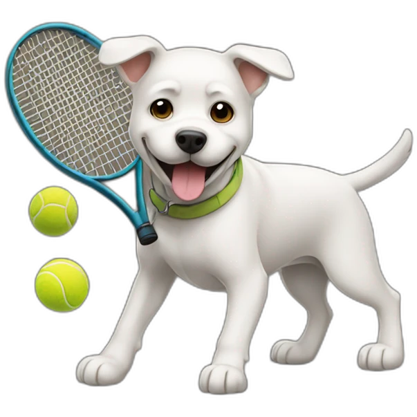 dog-playing-tennis emoji