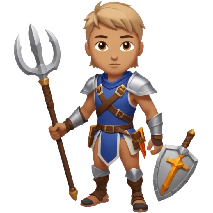 An emoji representing the "ironman challenge" for an Albion Online mmorpg character who crafts everything themselves the hard way, and does not buy or sell items in-game. Think of ironman marathons as a guiding principle. Less of the "iron", more of the marathons and hard work / effort. emoji
