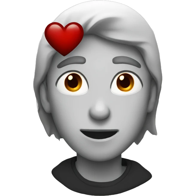 dark red heart emoji