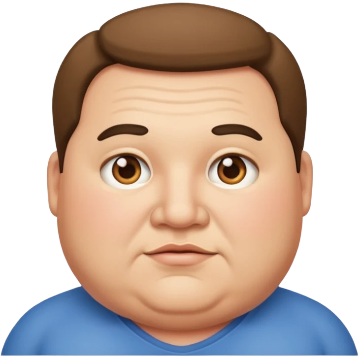 Uncle who is chubby emoji