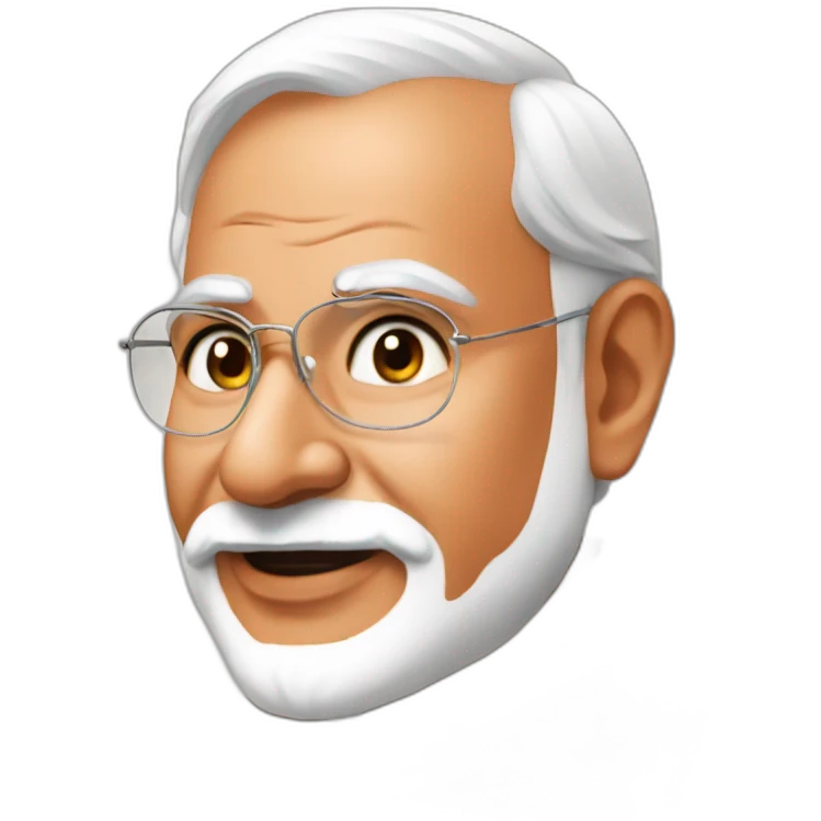 Modi ji is on eagle emoji