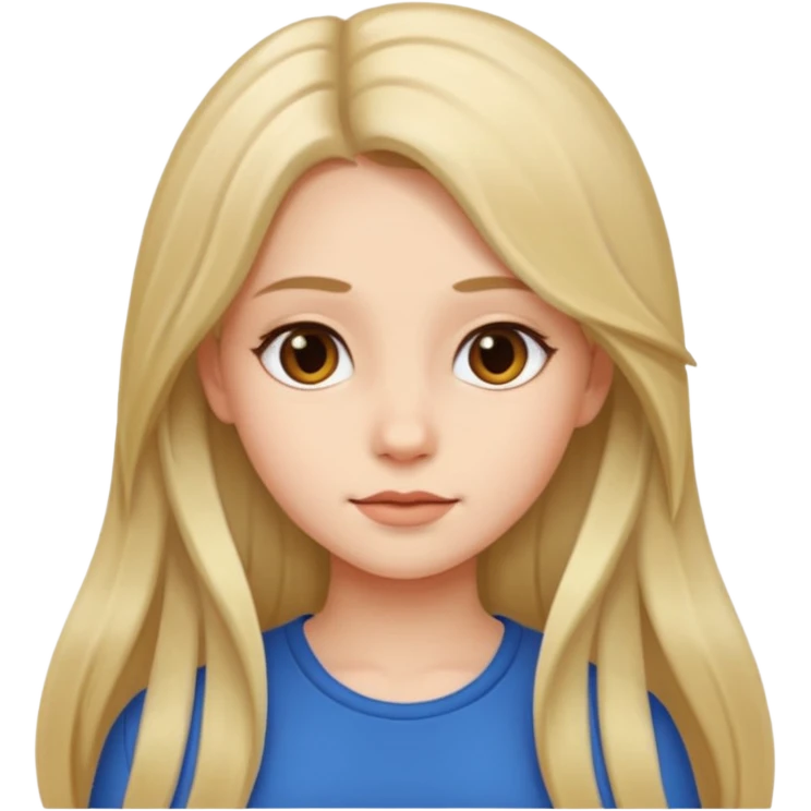 PONLE EL PELO LARGO  A LA CHICA emoji