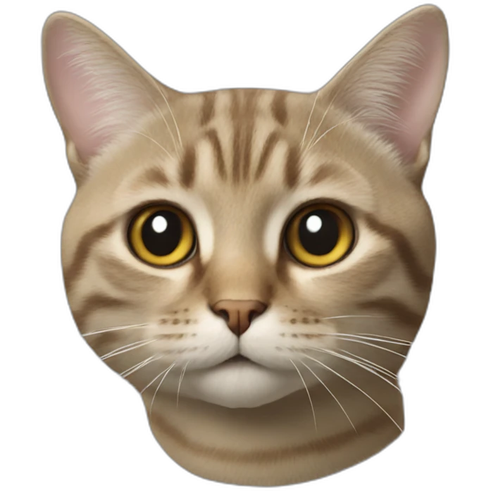 Un chat qui fait caca emoji