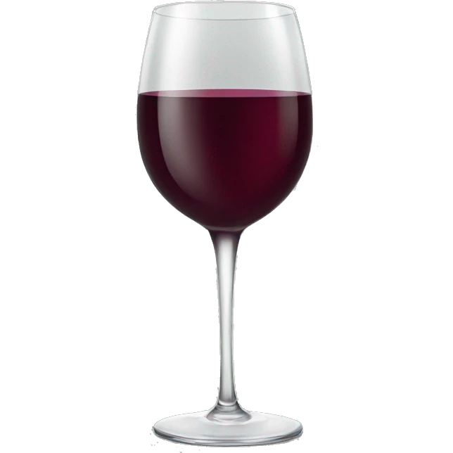 Full wine glass emoji