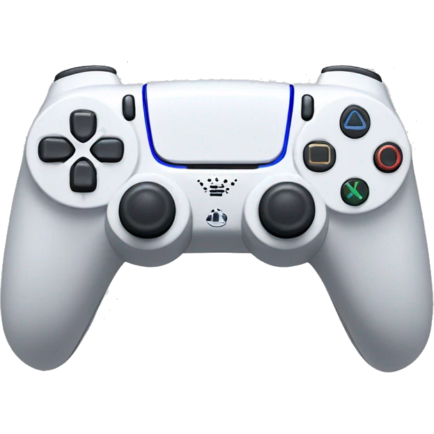 A ps5 with a controller emoji