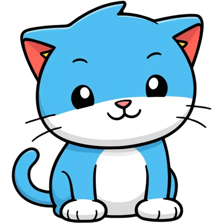 Smurf cat emoji