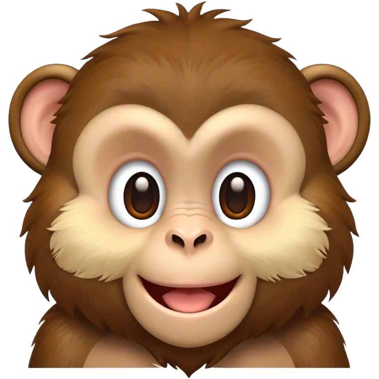 Cute monkey emoji
