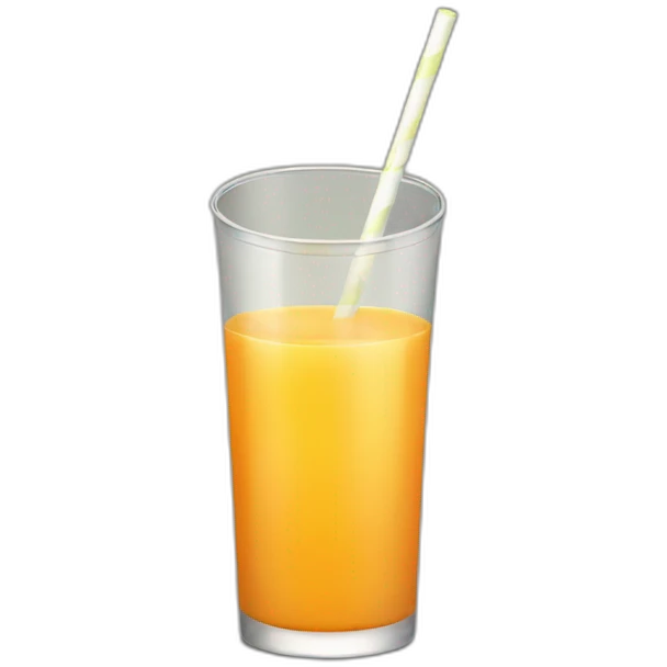 Orange juice emoji