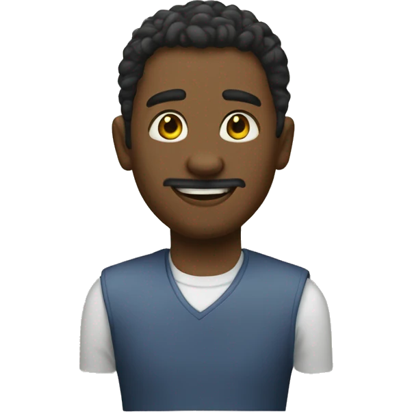 Блондинка с зелеными волосами смеется emoji