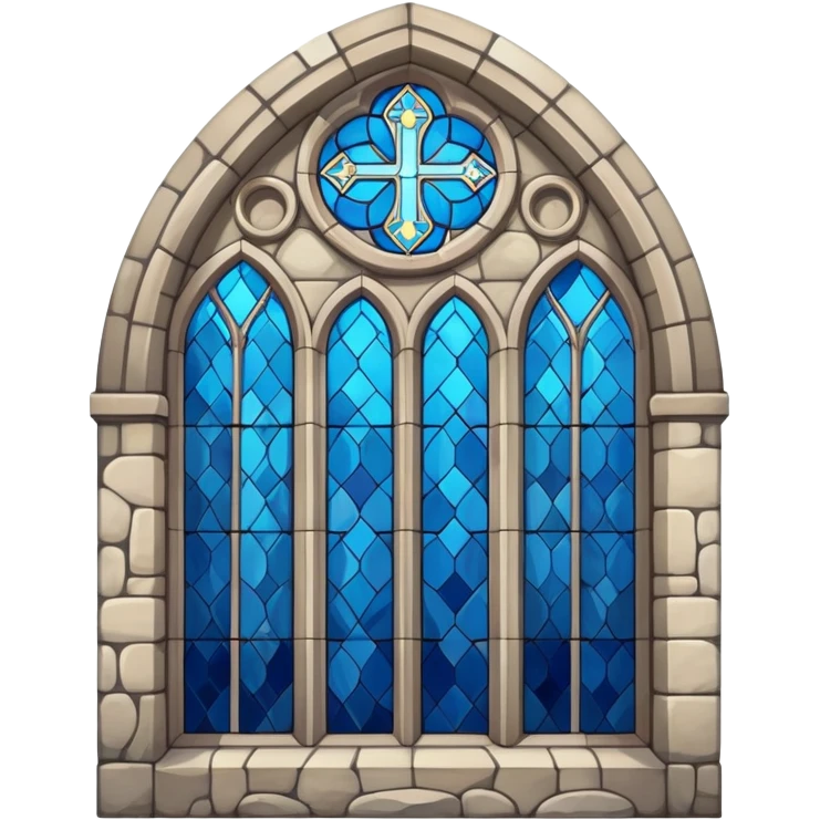 blue medieval church emoji