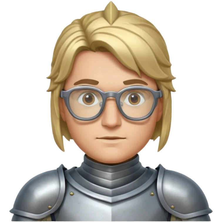 knight with glasses emoji