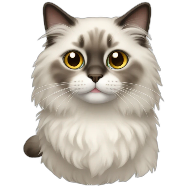 ragdoll cat emoji