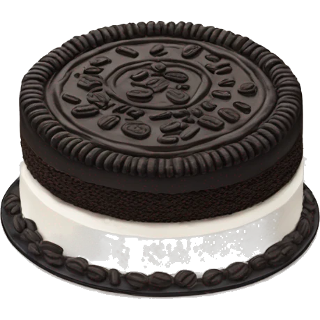 oreo cake emoji
