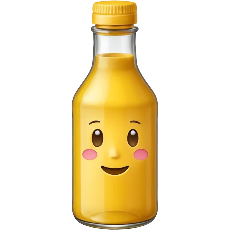 Mustard bottle emoji